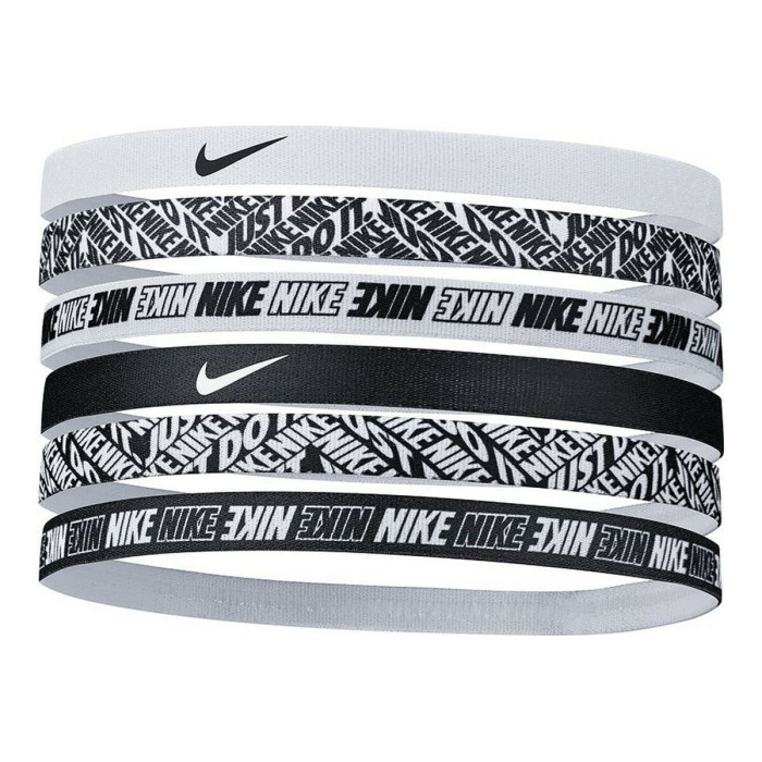 Sports Strip for the Head Nike Printed Pack6 Black