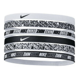 Sports Strip for the Head Nike Printed Pack6 Black