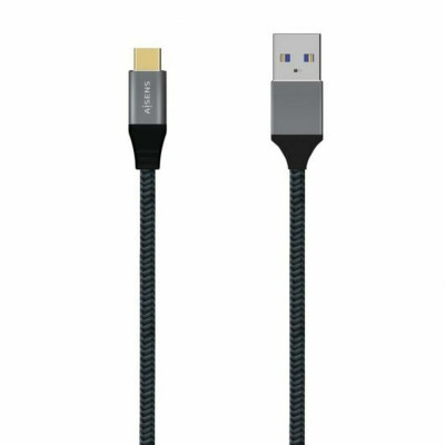 USB A to USB-C Cable Aisens A107-0633 Grey 2 m
