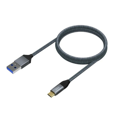 USB A to USB-C Cable Aisens A107-0633 Grey 2 m