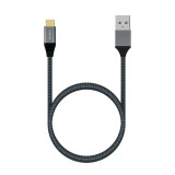 USB A to USB-C Cable Aisens A107-0633 Grey 2 m