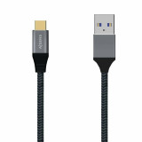 USB A to USB-C Cable Aisens A107-0633 Grey 2 m