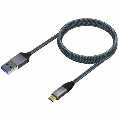 USB A to USB-C Cable Aisens A107-0633 Grey 2 m