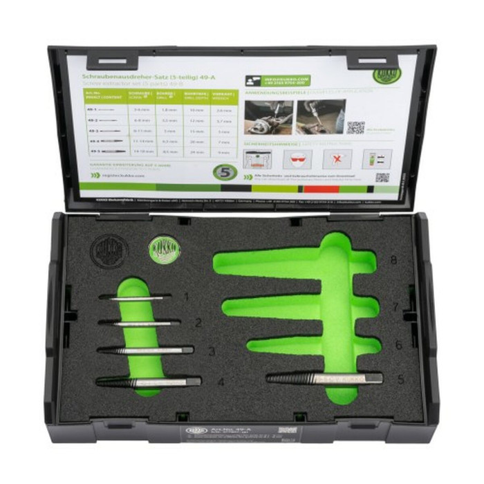 Extractor Set KUKKO 3-18 mm