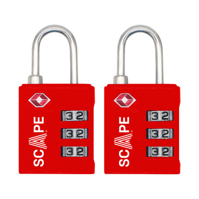 Combination padlock Scape Travel TSA-001 2 Pieces