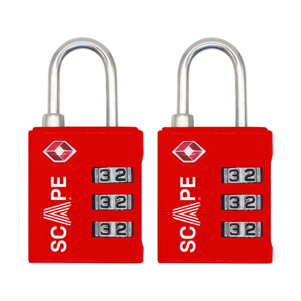 Combination padlock Scape Travel TSA-001 2 Pieces