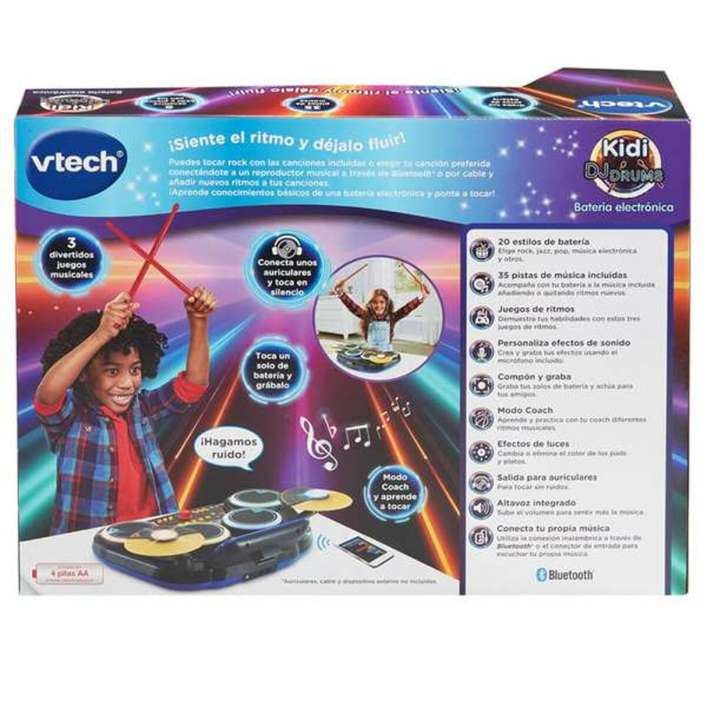 Drums Vtech Plastic 12,7 x 46,9 x 28,1 cm
