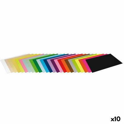 Cards Fabrisa Multicolour 50 Pieces (10 Units)