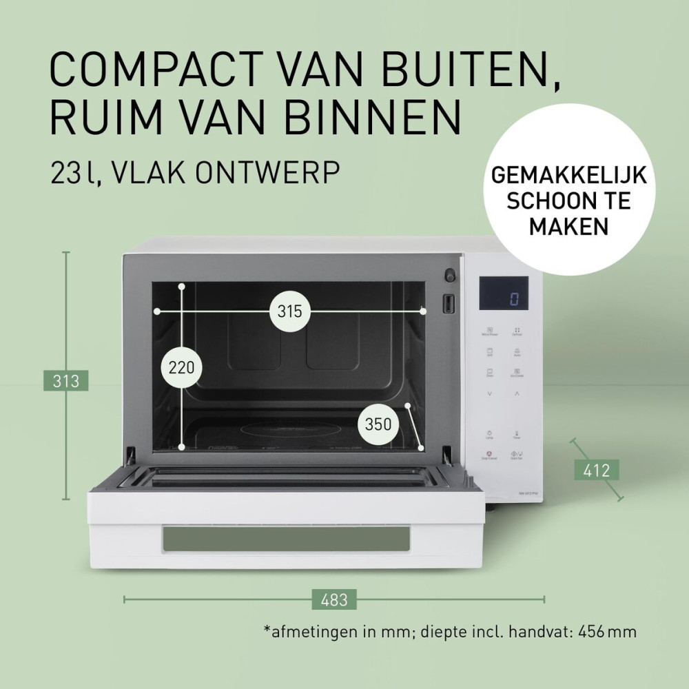Microwave with Grill Panasonic NNDF37PWEPG White 1000 W 23 L (Refurbished A)