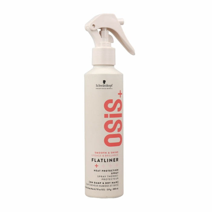 Styling Spray Schwarzkopf Osis Flatliner 200 ml Thermoprotective