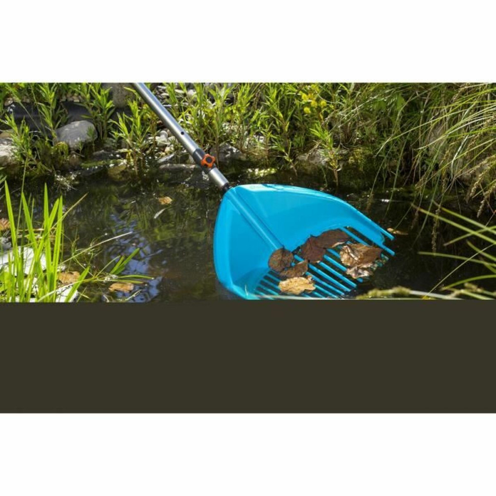 Rake for Collecting Leaves Gardena Combisystem 3-in-1 Turquoise