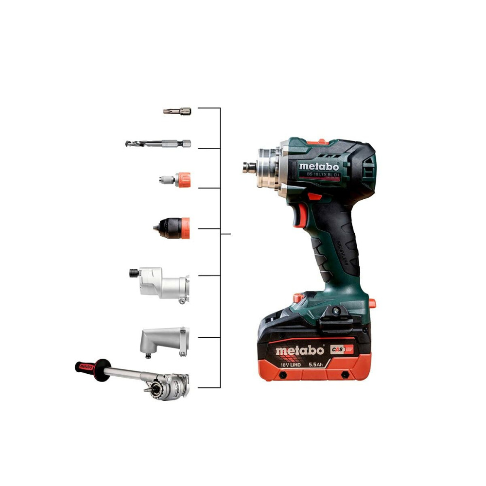 Electric screwdriver Metabo BS 18 LTX BL QI