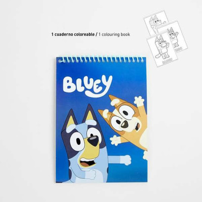 Drawing Set Bluey Blue