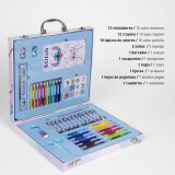 Stationery Set Stitch Blue