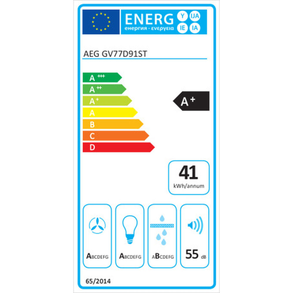 Kitchen extractor AEG GV77D91ST