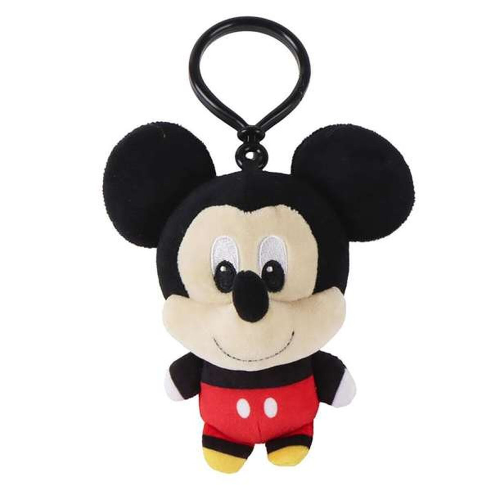 Cuddly Toy Keyring Mickey Mouse Red