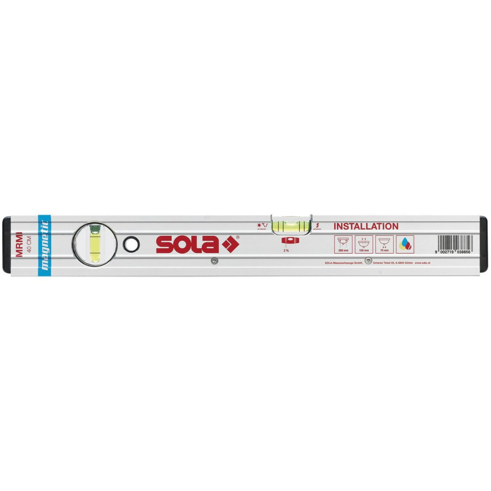 Spirit Level SOLA Aluminium 40 cm