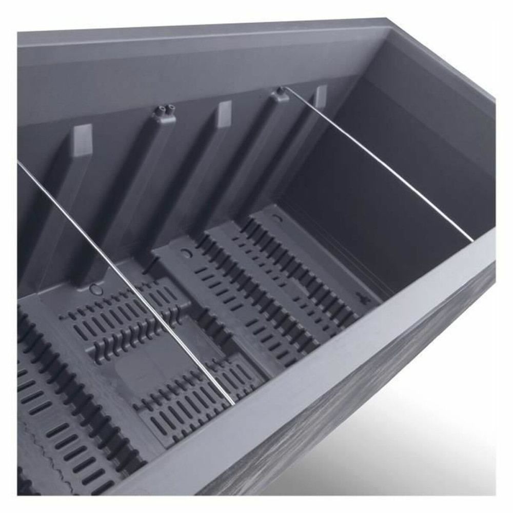 Plant pot Deroma Anthracite 99 cm Plastic Rectangular Modern