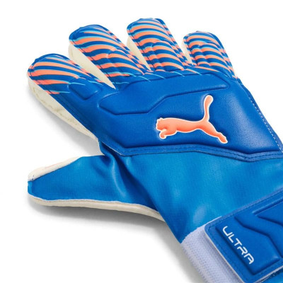 Goalkeeper Gloves Puma Ultra Match Pro Blue Adults