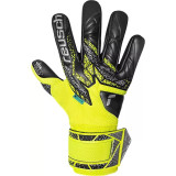 Goalkeeper Gloves Reusch Attrakt Gold X Nc Black Adults