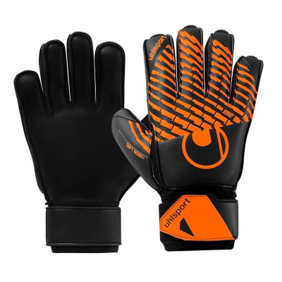 Goalkeeper Gloves Uhlsport Fm Soft Resist+ Flex Frame Orange Adults