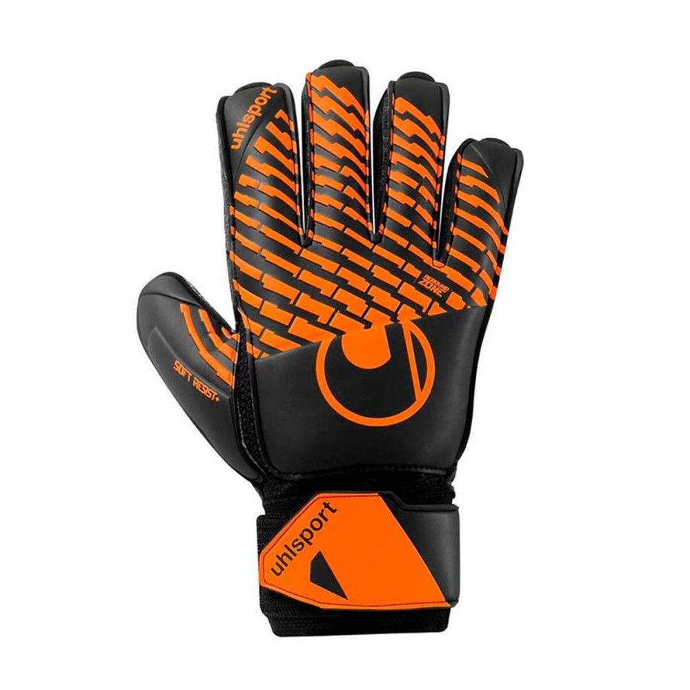 Goalkeeper Gloves Uhlsport Fm Soft Resist+ Flex Frame Orange Adults