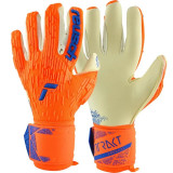 Goalkeeper Gloves Reusch Attrakt Gold X Dark Orange Adults