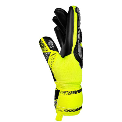 Goalkeeper Gloves Reusch Attrakt Freegel Yellow
