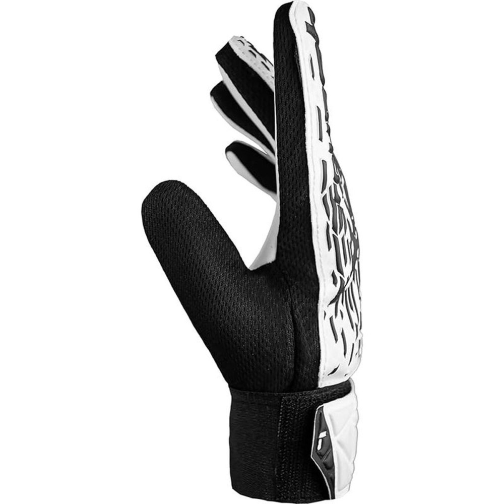 Goalkeeper Gloves Reusch Attrakt Solid Junior White Adults