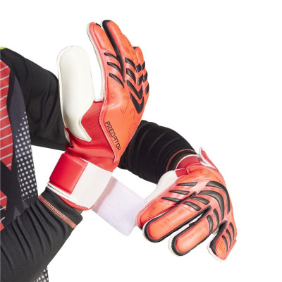 Goalkeeper Gloves Adidas Predator Red Adults
