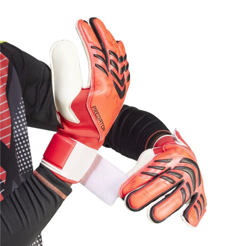 Goalkeeper Gloves Adidas Predator Red Adults