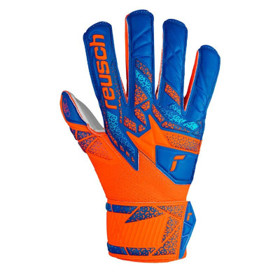 Goalkeeper Gloves Reusch Attrakt Solid Orange
