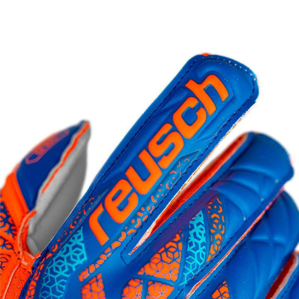 Goalkeeper Gloves Reusch Attrakt Solid Orange