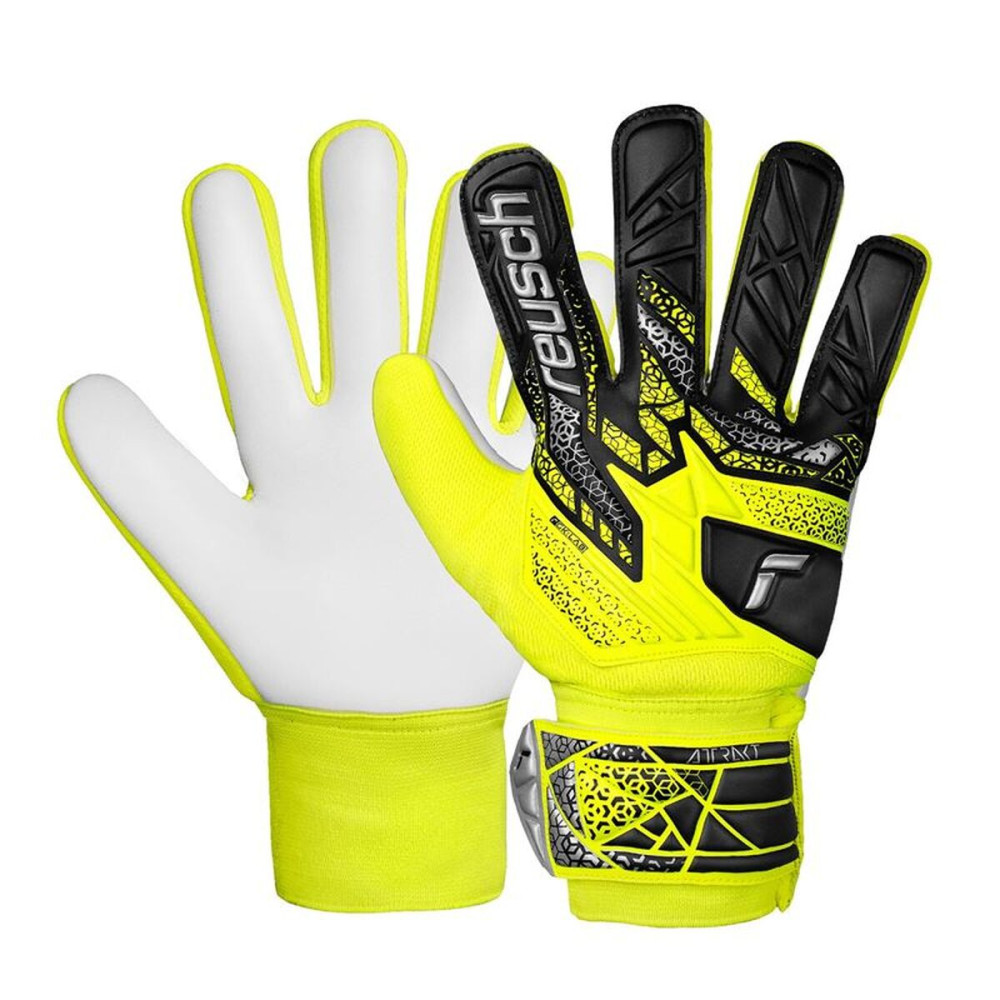 Goalkeeper Gloves Reusch Attrakt Starter Black
