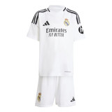 Children's Football Equipment Set Adidas Real Madrid 24/25 Home White
