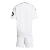 Children's Football Equipment Set Adidas Real Madrid 24/25 Home White