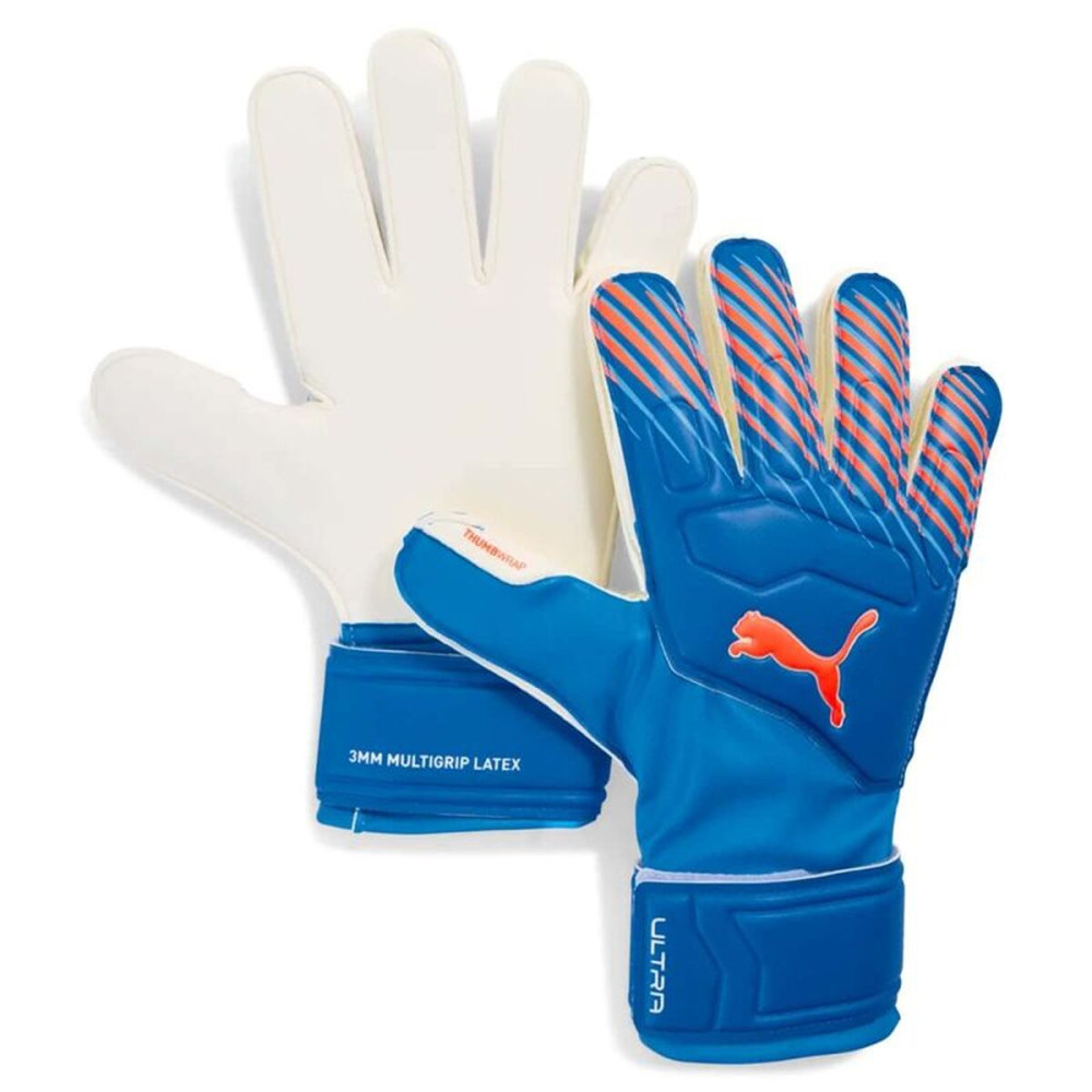 Goalkeeper Gloves Puma Ultra Match Pro Blue Adults