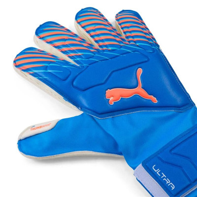 Goalkeeper Gloves Puma Ultra Match Pro Blue Adults