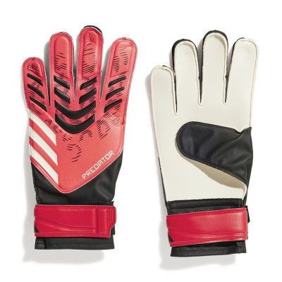 Goalkeeper Gloves Adidas Predator Trn Red Adults