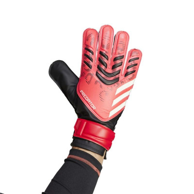 Goalkeeper Gloves Adidas Predator Trn Red Adults