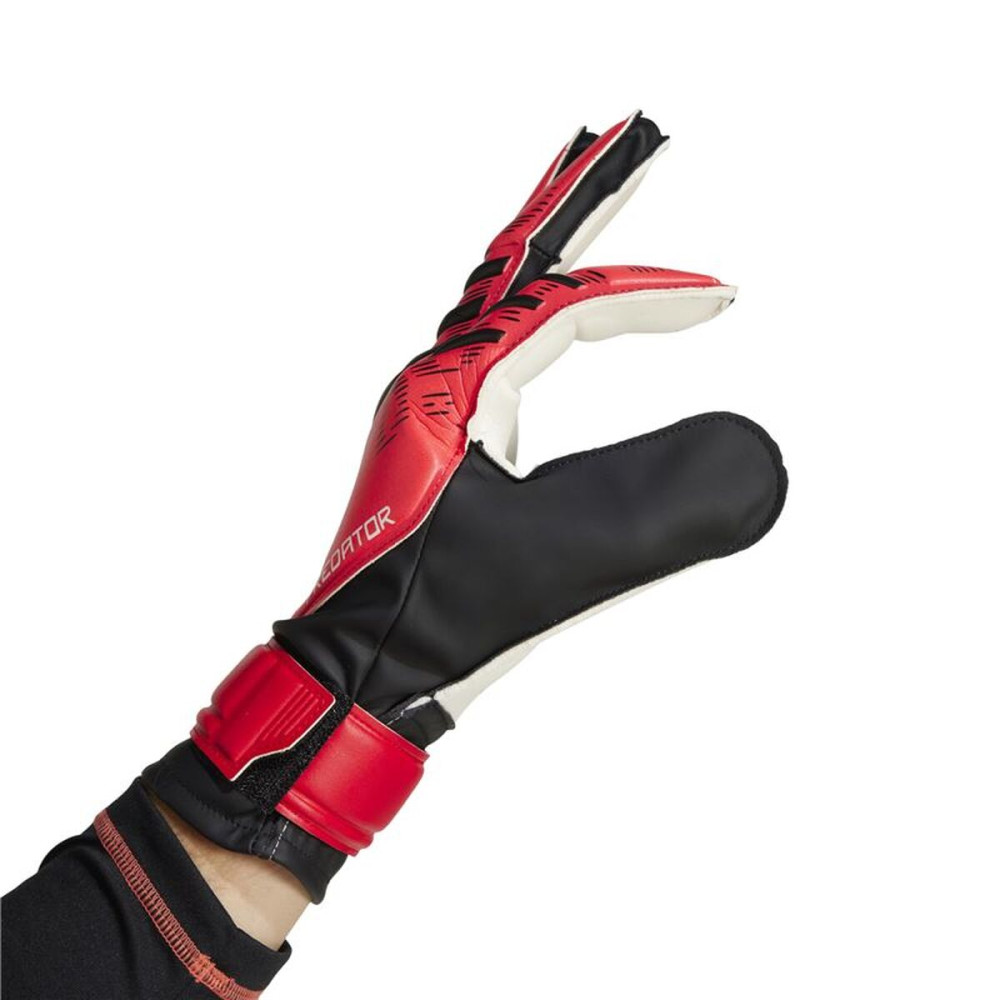 Goalkeeper Gloves Adidas Predator Trn Red Adults