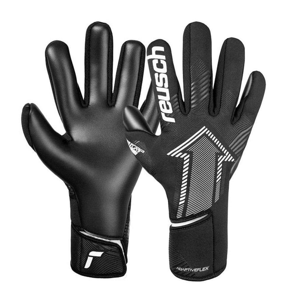 Goalkeeper Gloves Reusch Fastgrip Infinity Black Adults