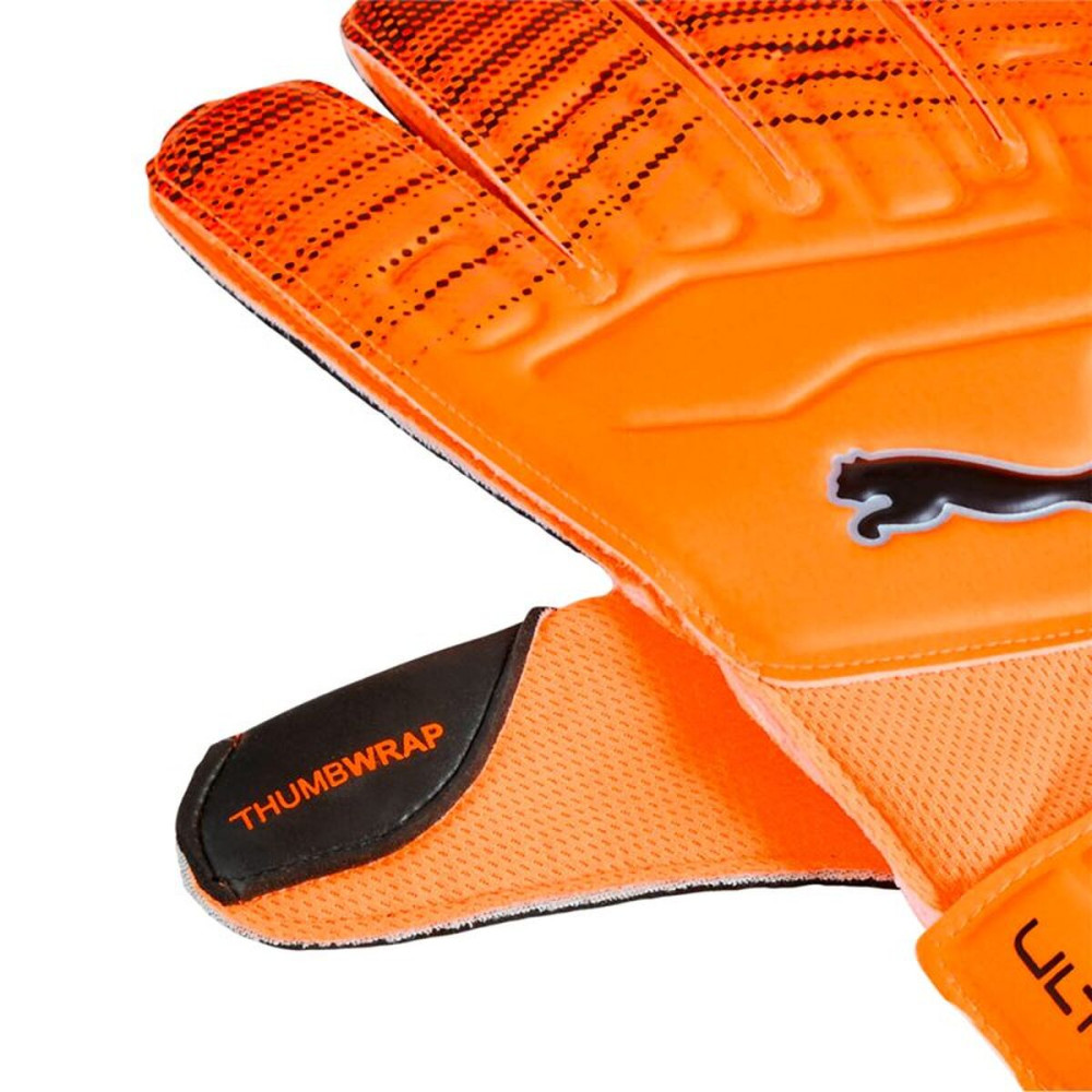 Goalkeeper Gloves Puma Ultra Play Rc Black Orange Adults