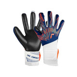 Goalkeeper Gloves Reusch Pure Contact Silver Blue Adults