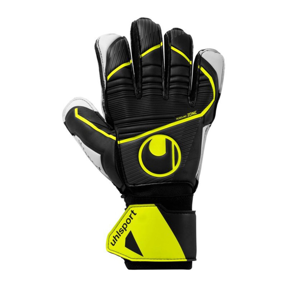 Goalkeeper Gloves Uhlsport Soft Flex Frame Jr Black