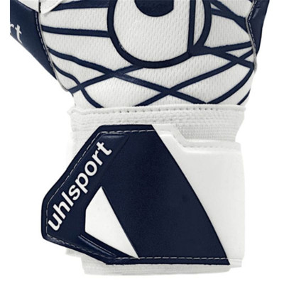 Goalkeeper Gloves Uhlsport Supersoft Hn White Adults