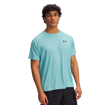 Men’s Short Sleeve T-Shirt Under Armour Tech Textured Ss Sky blue