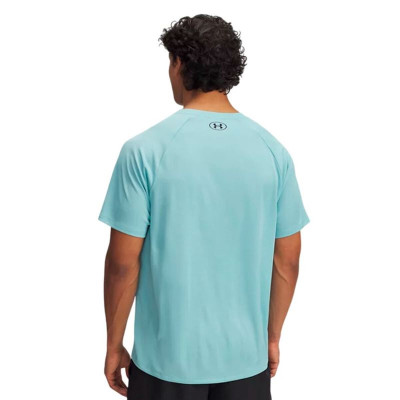 Men’s Short Sleeve T-Shirt Under Armour Tech Textured Ss Sky blue