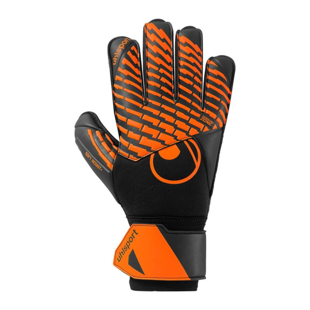 Goalkeeper Gloves Uhlsport Fm Soft Resist+ Orange Adults