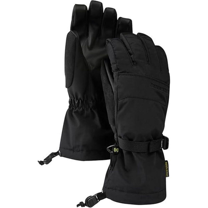 Ski gloves Burton Profile Stout Black Lady